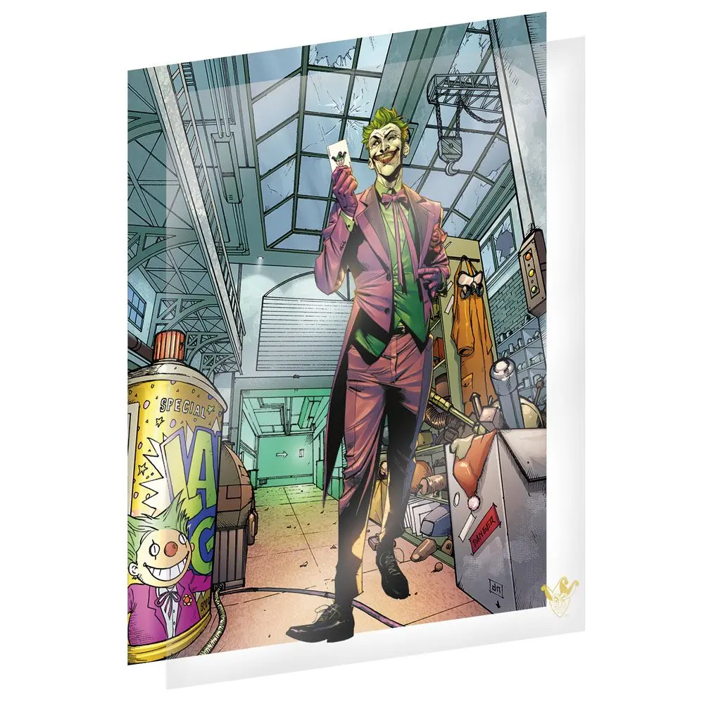 DC Comics Art Print The Joker Limitált kiadás Fan-Cel 36 x 28 cm termékfotó
