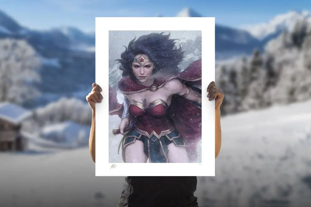 DC Comics Art Print Wonder Woman #51 by Stanley Artgerm Lau 46 x 61 cm - keretezetlen vászonkép termékfotó