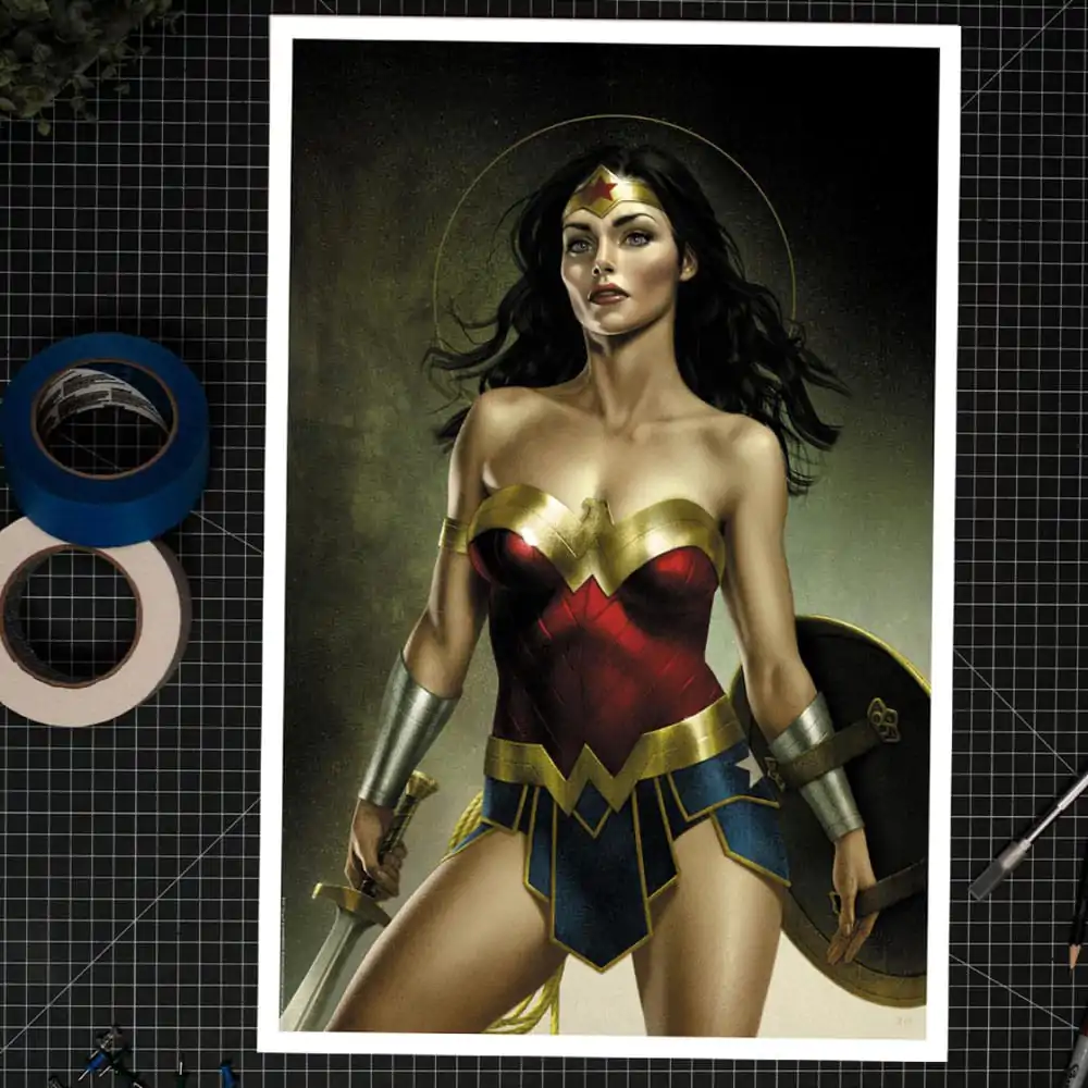 DC Comics Art Print Wonder Woman #760 41 x 61 cm - keretezetlen vászonkép termékfotó