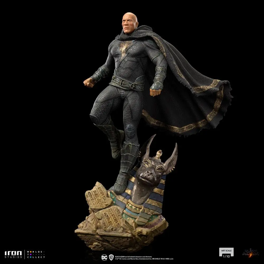 DC Comics Art Scale 1/10 Black Adam szobor figura 27 cm termékfotó