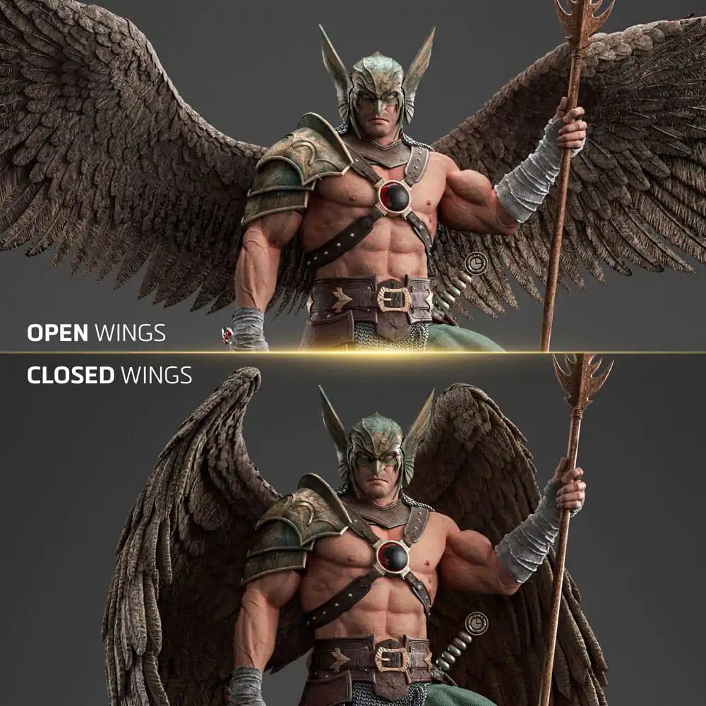 DC Comics Art Scale 1/10 Hawkman 10th Anniversary szobor figura 29 cm termékfotó