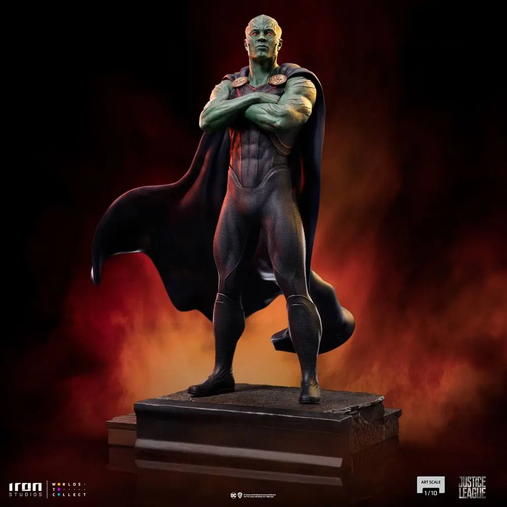 DC Comics Art Scale 1/10 Martian Manhunter by Ivan Reis szobor figura 31 cm termékfotó