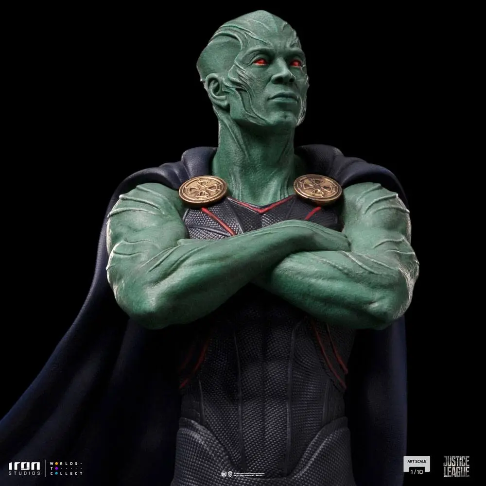 DC Comics Art Scale 1/10 Martian Manhunter by Ivan Reis szobor figura 31 cm termékfotó