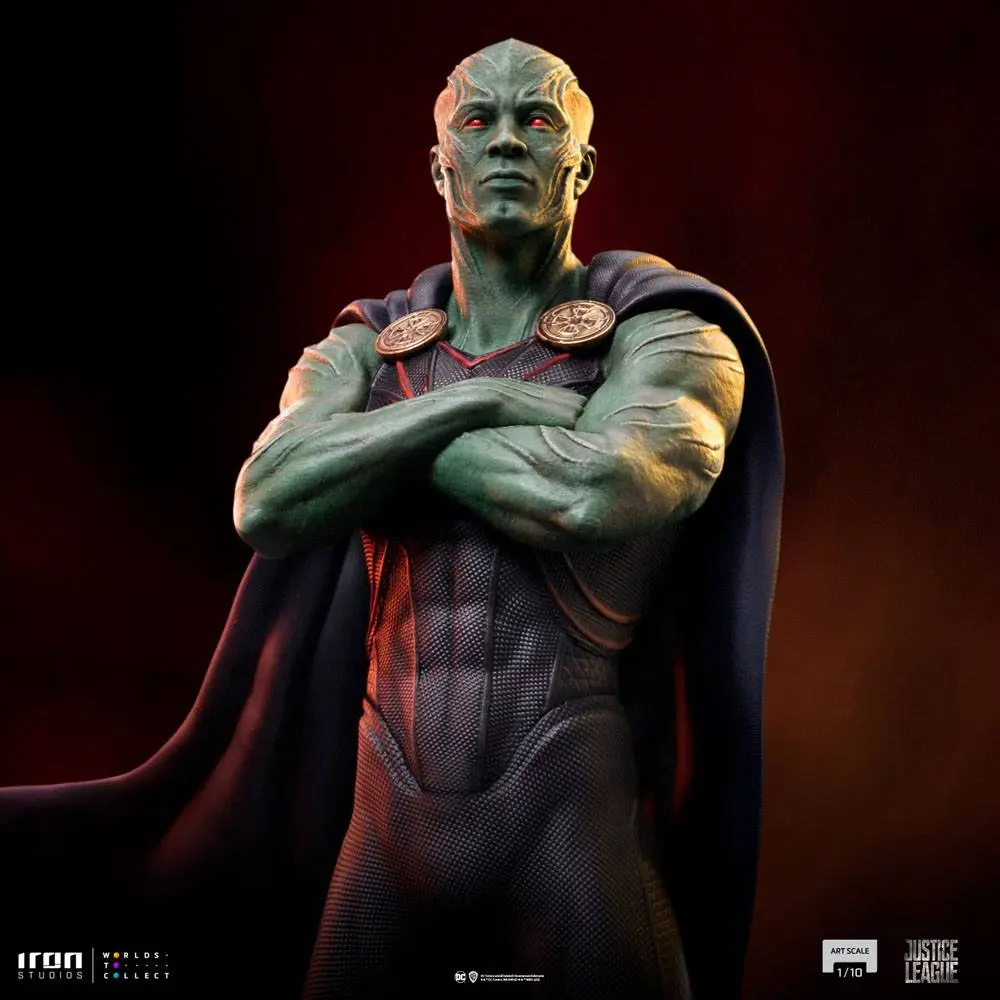 DC Comics Art Scale 1/10 Martian Manhunter by Ivan Reis szobor figura 31 cm termékfotó