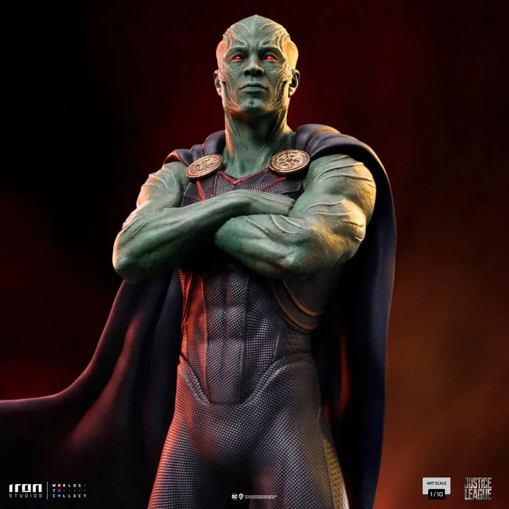 DC Comics Art Scale 1/10 Martian Manhunter by Ivan Reis szobor figura 31 cm termékfotó