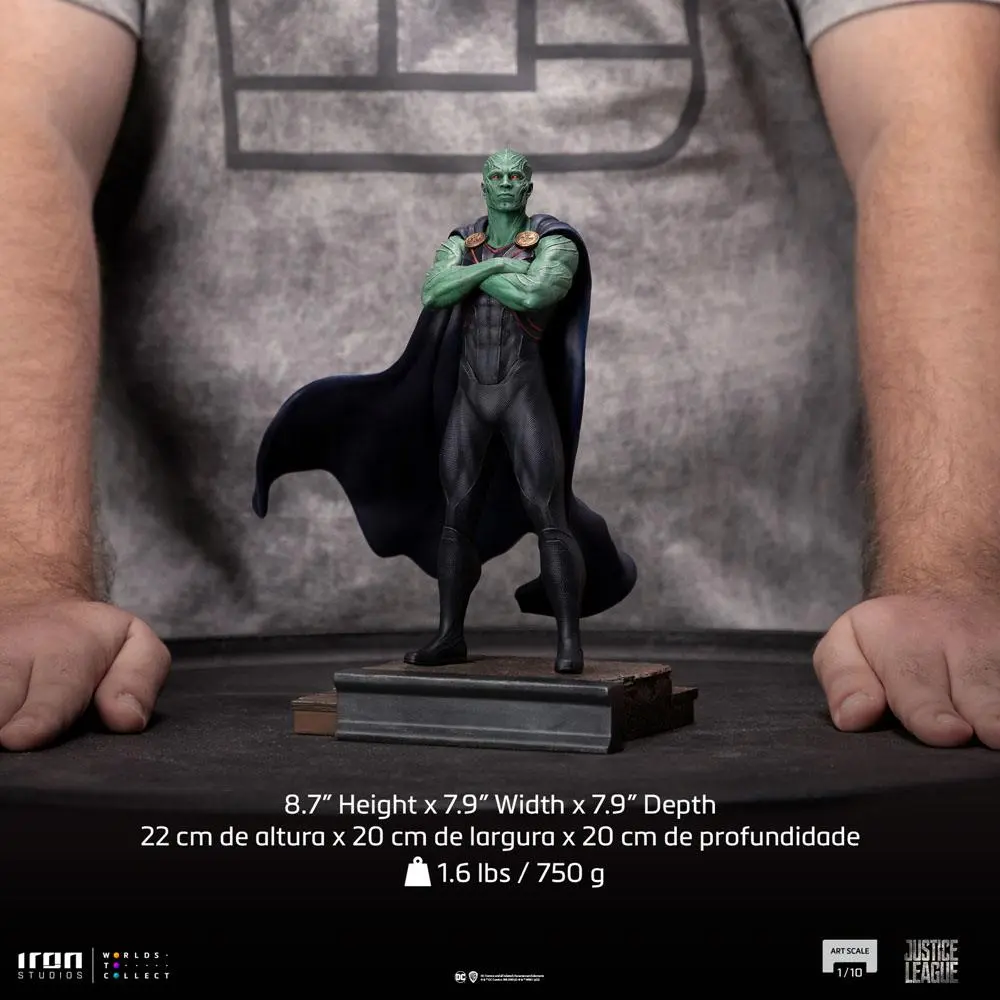 DC Comics Art Scale 1/10 Martian Manhunter by Ivan Reis szobor figura 31 cm termékfotó
