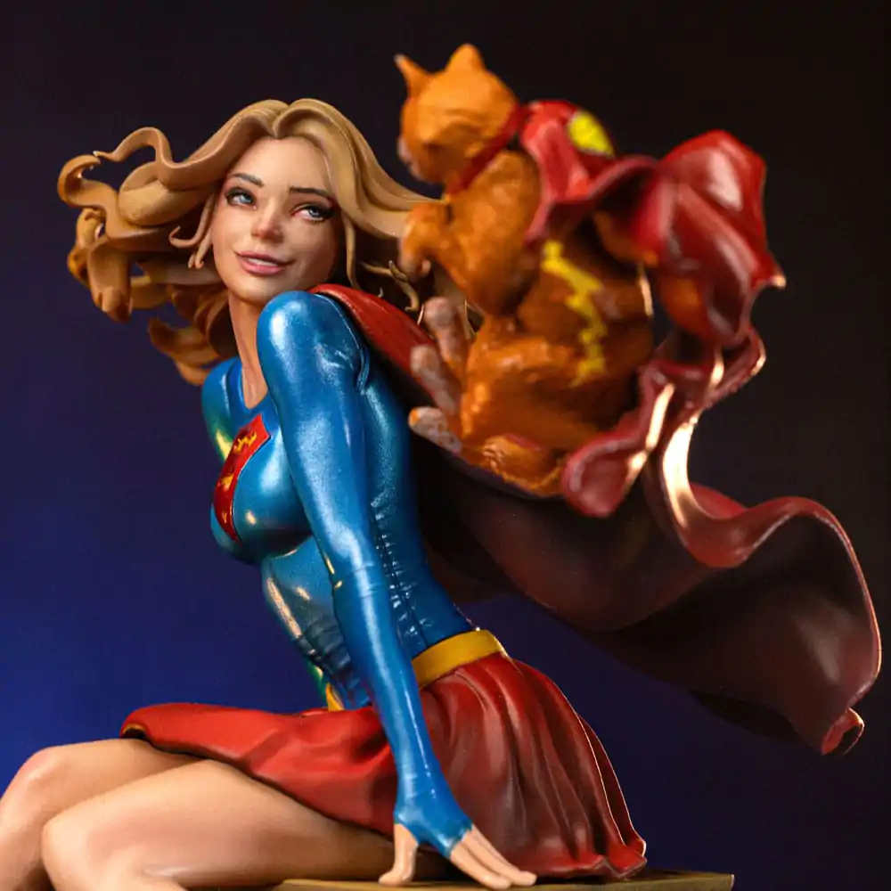 DC Comics Art Scale 1/10 Super Girl Series #8 szobor figura 25 cm termékfotó