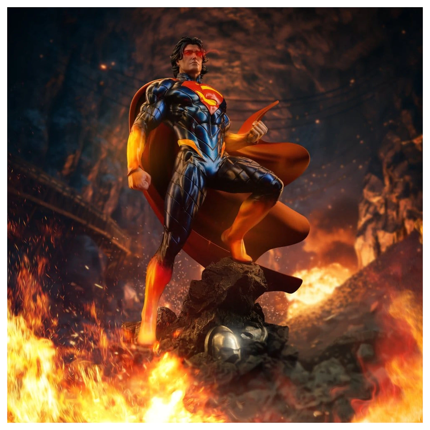 DC Comics Art Scale 1/10 Superman Absolute szobor figura 25 cm termékfotó