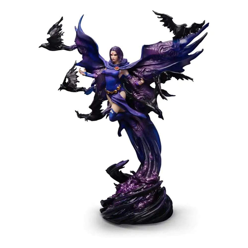 DC Comics Art Scale 1/10 Teen Titans Raven szobor figura 32 cm termékfotó