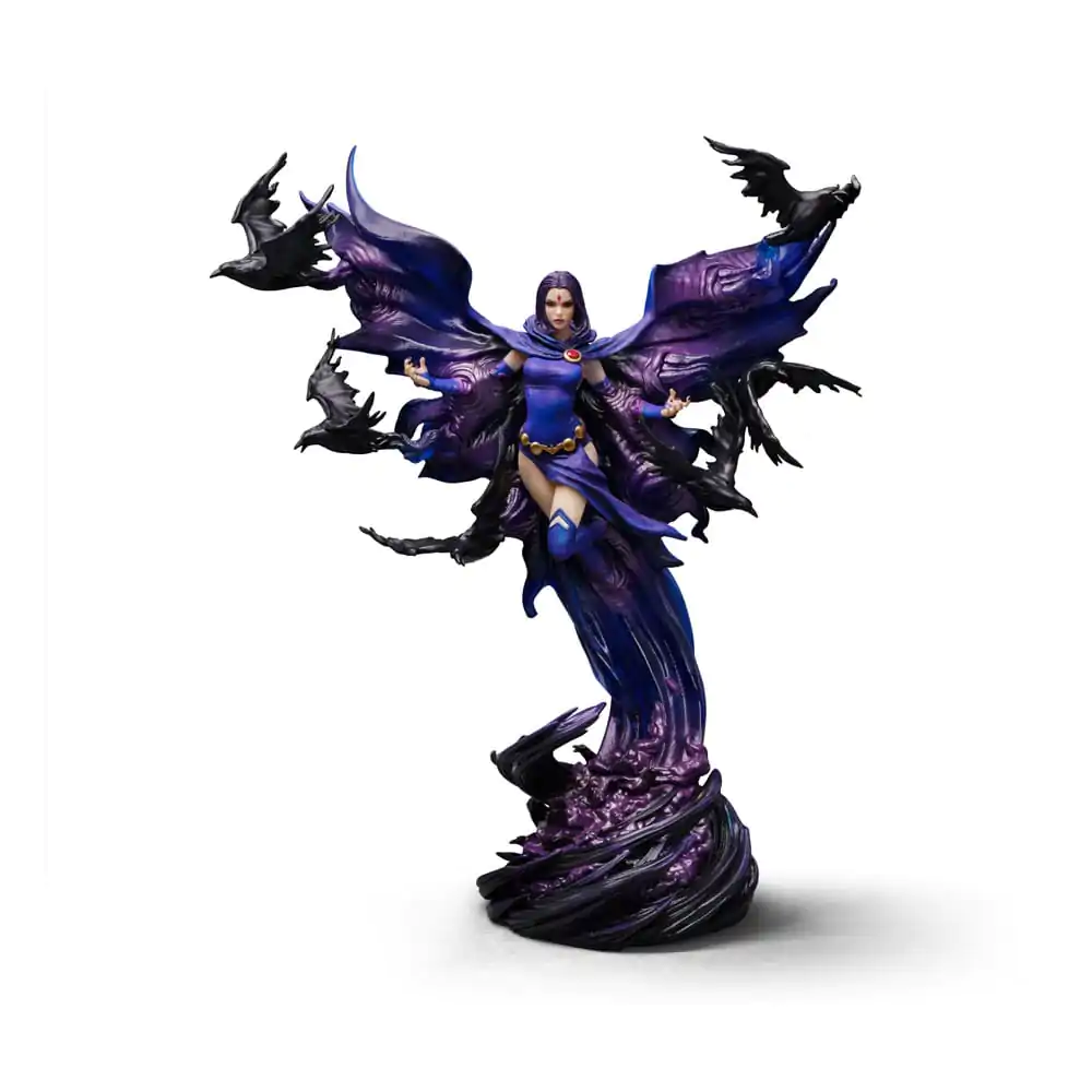 DC Comics Art Scale 1/10 Teen Titans Raven szobor figura 32 cm termékfotó