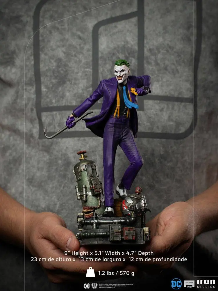 DC Comics Art Scale 1/10 The Joker szobor figura 23 cm termékfotó