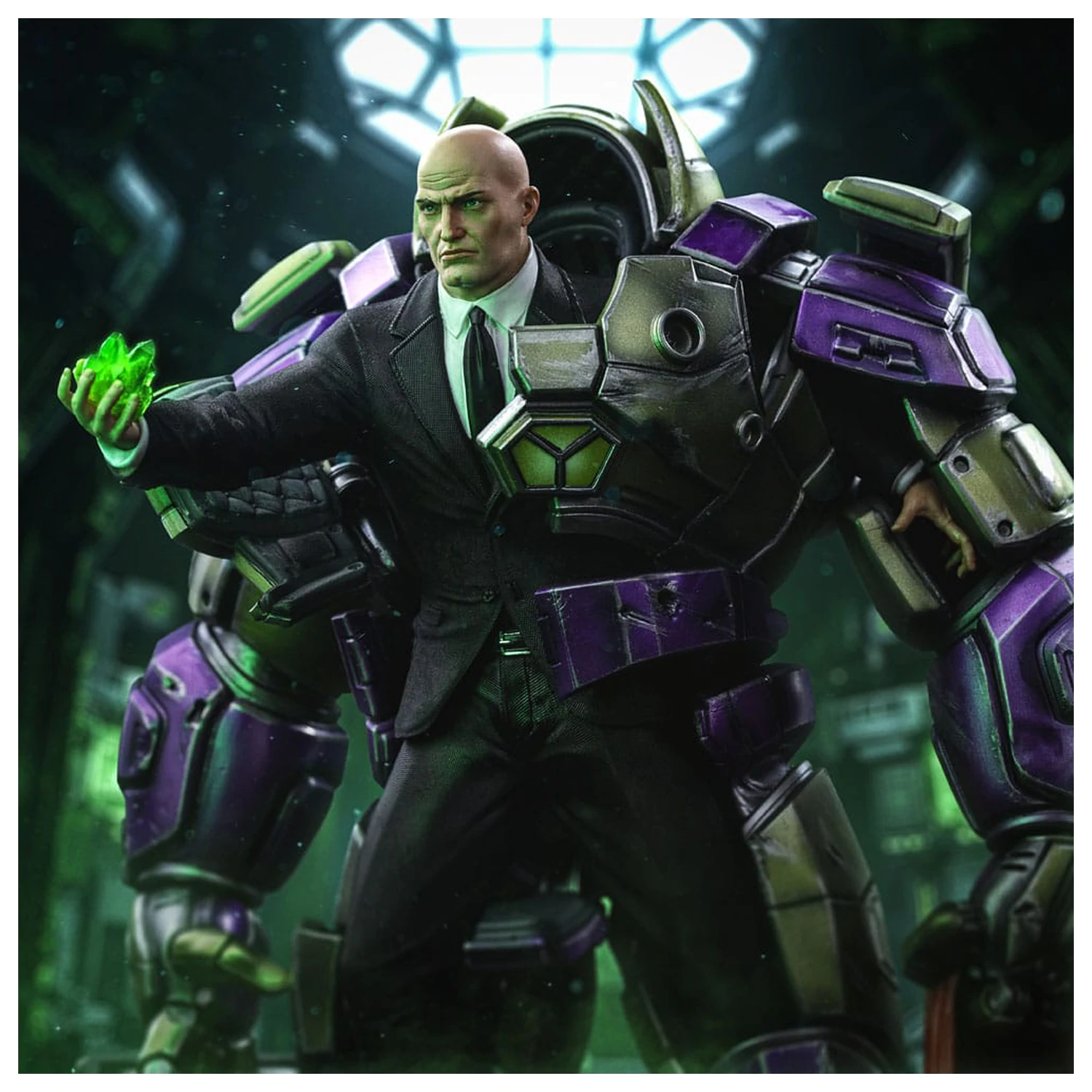 DC Comics Art Scale szobor figura 1/10 Lex Luthor Unleashed 30 cm termékfotó
