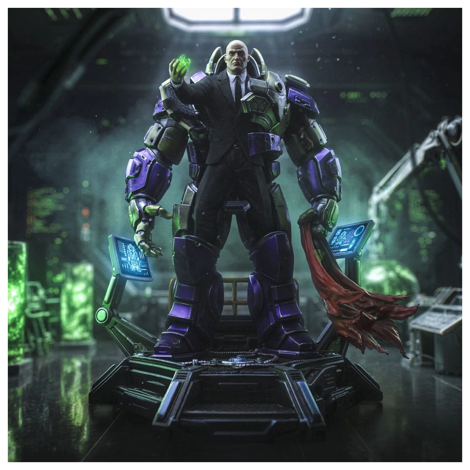 DC Comics Art Scale szobor figura 1/10 Lex Luthor Unleashed 30 cm termékfotó