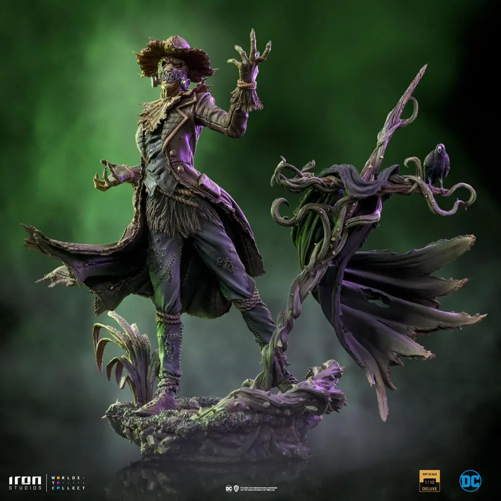 DC Comics Art Scale szobor figura 1/10 Scarecrow Deluxe 31 cm termékfotó