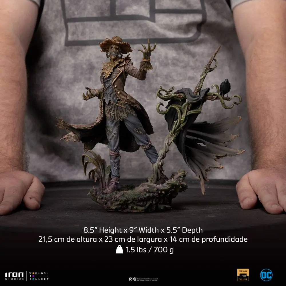 DC Comics Art Scale szobor figura 1/10 Scarecrow Deluxe 31 cm termékfotó
