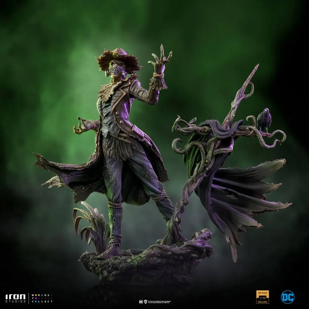 DC Comics Art Scale szobor figura 1/10 Scarecrow Deluxe 31 cm termékfotó