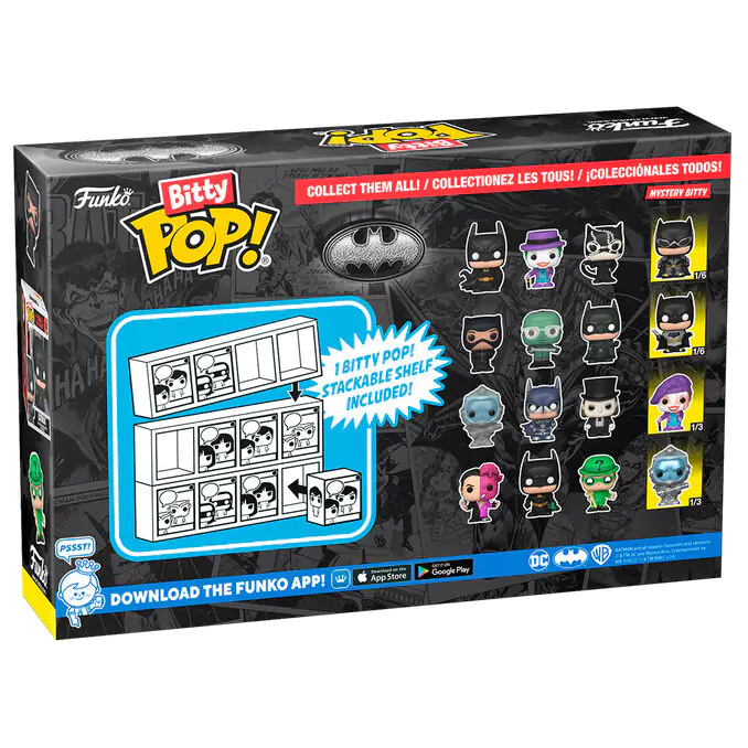 DC Comics Batman 85th Anniversary Funko Bitty POP 4 db-os figura csomag Batman termékfotó