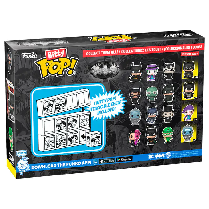 DC Comics Batman 85th Anniversary Funko Bitty POP 4 db-os figura csomag Mr. Freeze termékfotó