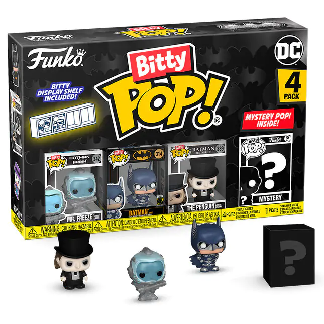 DC Comics Batman 85th Anniversary Funko Bitty POP 4 db-os figura csomag Mr. Freeze termékfotó