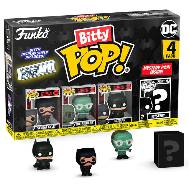 DC Comics Batman 85th Anniversary Funko Bitty POP 4 db-os figura csomag Selina Kyle termékfotó