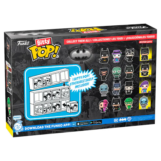 DC Comics Batman 85th Anniversary Funko Bitty POP 4 db-os figura csomag Selina Kyle termékfotó