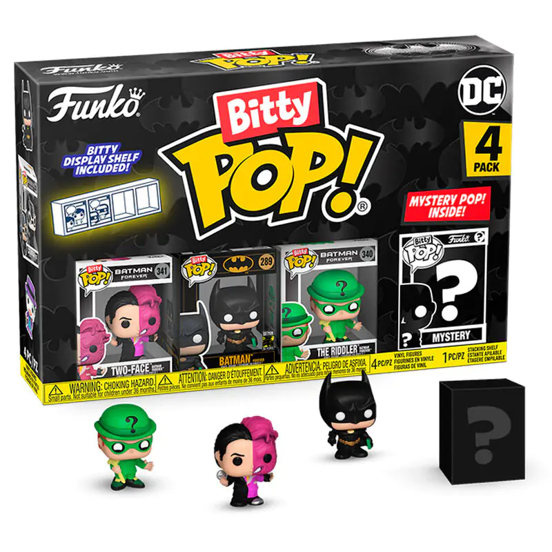 DC Comics Batman 85th Anniversary Funko Bitty POP 4 db-os figura csomag Two-Face termékfotó