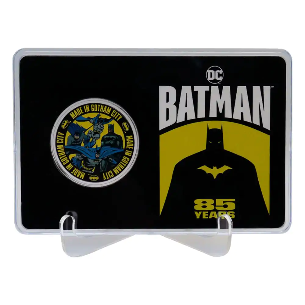 DC Comics Sammelmünze Batman 85th Anniversary Limited Edition termékfotó