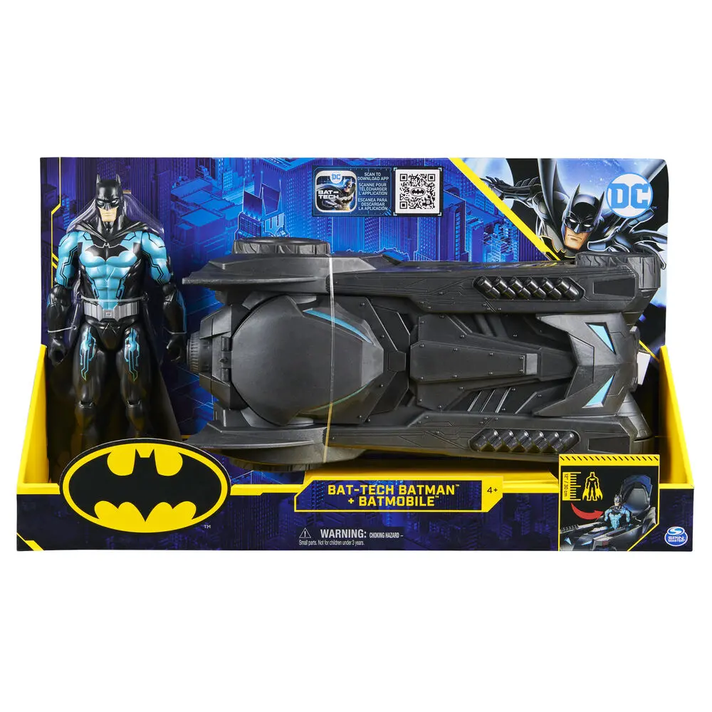 DC Comics Batman + Batmobil figura csomag 30cm termékfotó