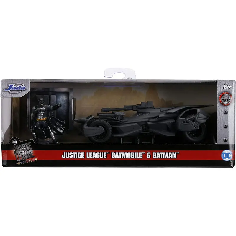 DC Comics Batman Batmovil fém autó + figura szett termékfotó