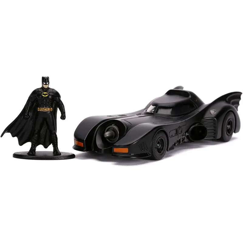 DC Comics Batman Batmobil Metal 1989 car + figura szett termékfotó