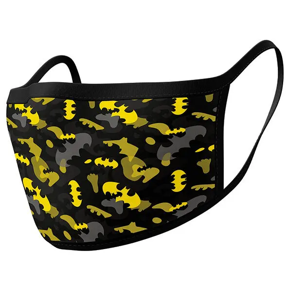DC Comics Batman camouflage 2 db-os prémium többször használható maszk termékfotó