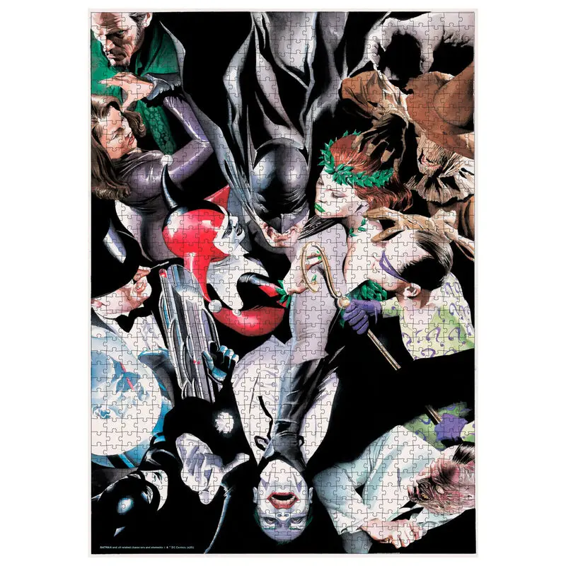 DC Comics Batman Enemies puzzle 1000db-os termékfotó