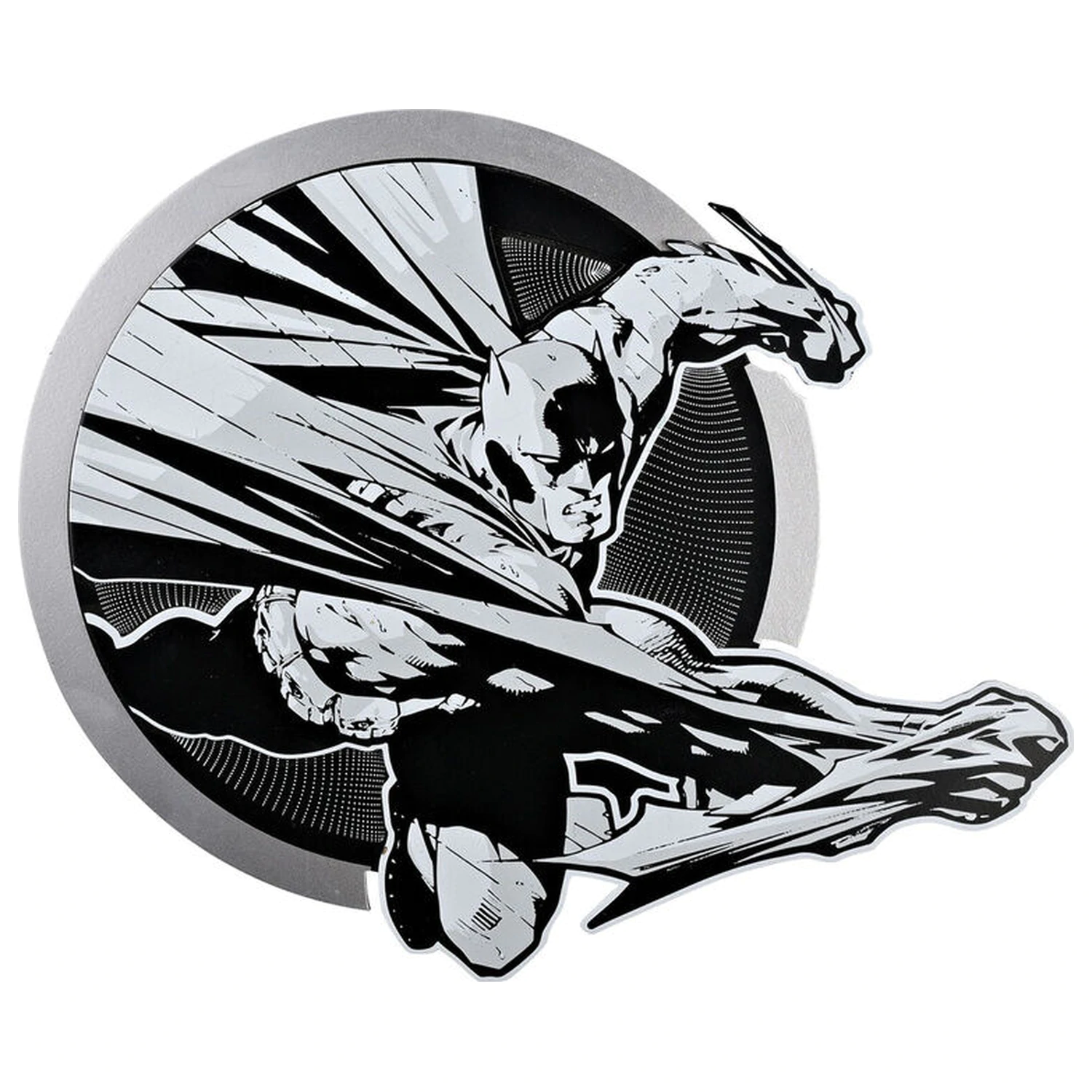 DC Comics Batman fa layered kör alakú plaque termékfotó