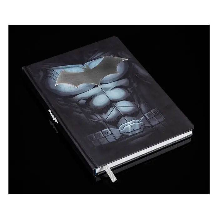 DC Comics Batman fém logós jegyzetfüzet termékfotó
