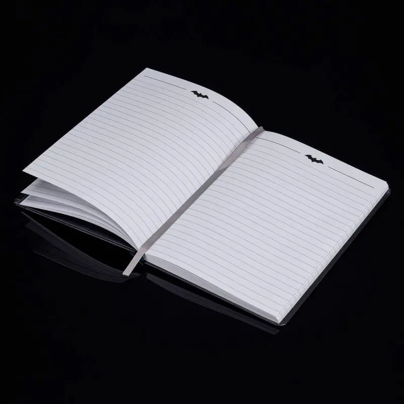 DC Comics Batman fém logós jegyzetfüzet termékfotó