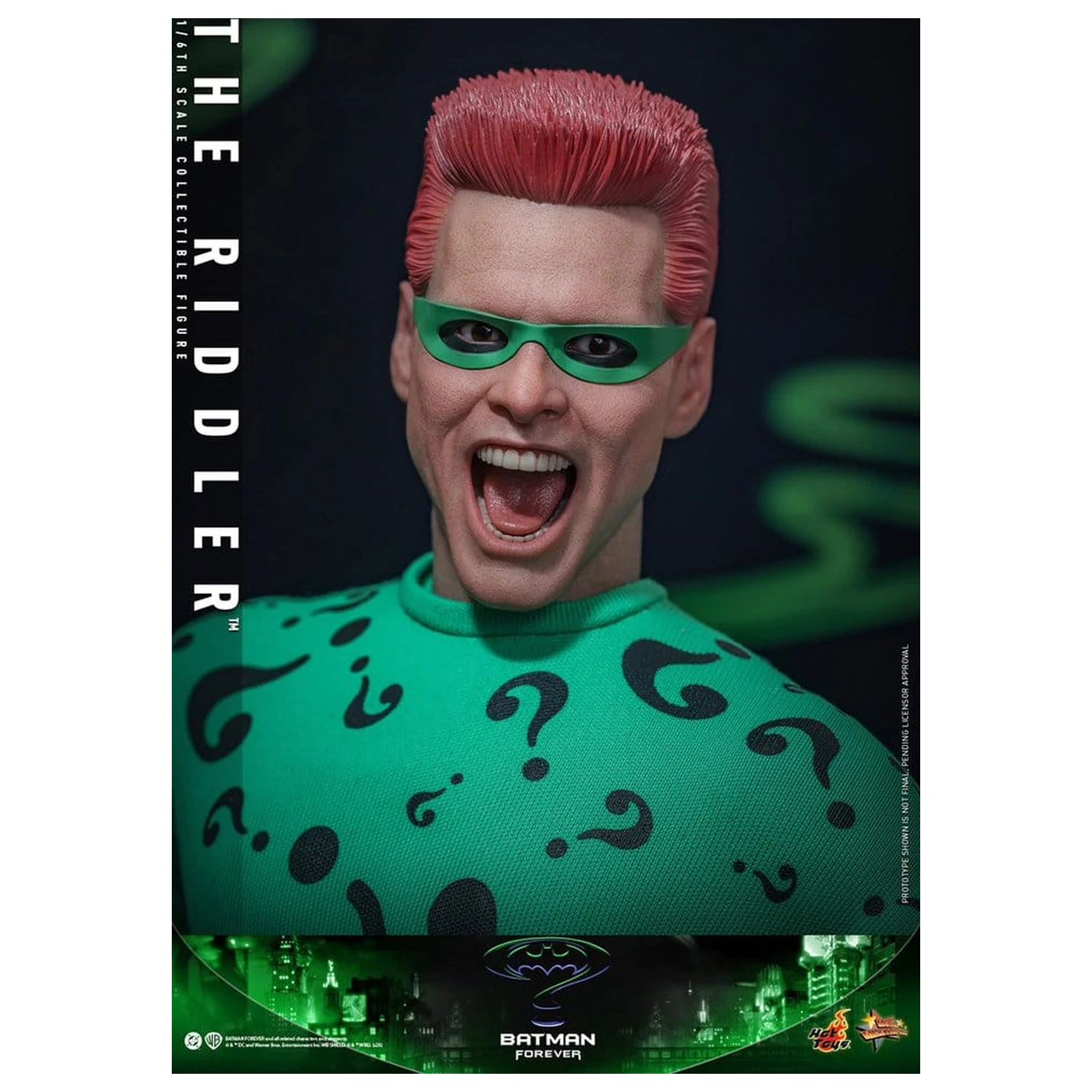 DC Comics Batman Forever Movie Masterpiece akciófigura 1/6 Riddler 31 cm termékfotó