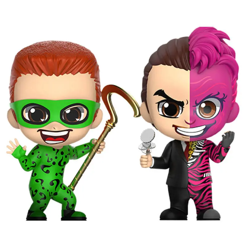 DC Comics Batman Forever The Riddler + Two Face pack figura 10cm termékfotó