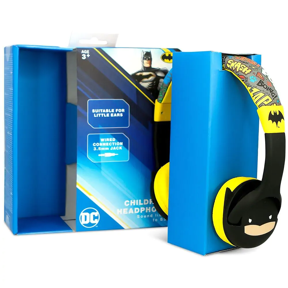 DC Comics Batman kids headphones termékfotó