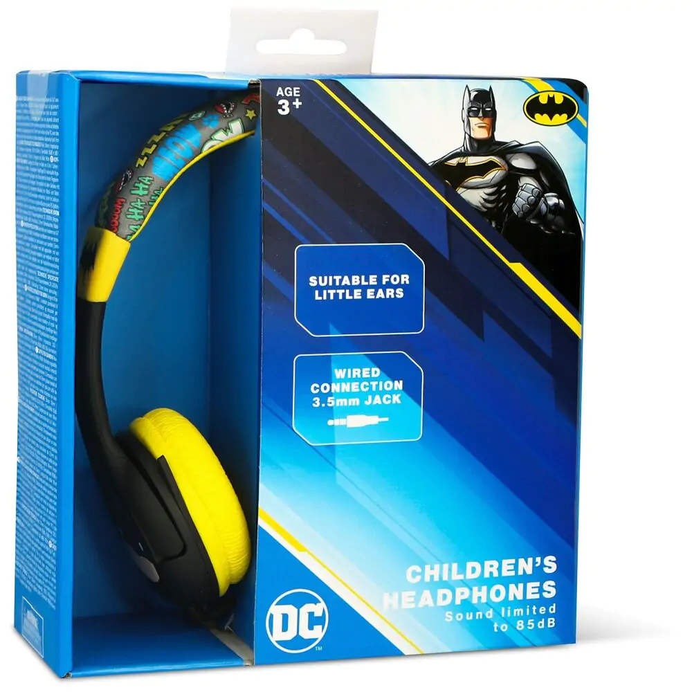 DC Comics Batman kids headphones termékfotó