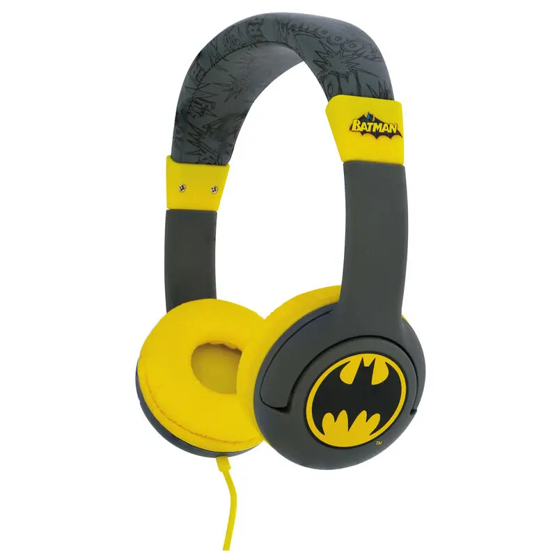 DC Comics Batman gyerek fejhallgató fülhallgató termékfotó