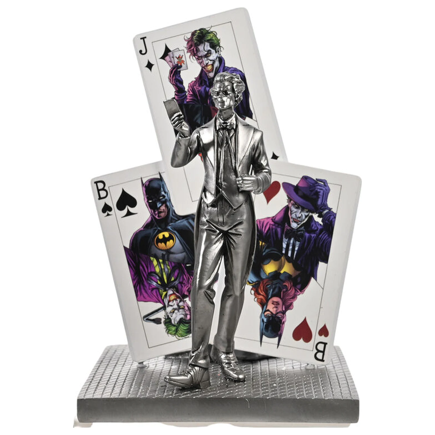 DC Comics Batman & Joker Stack Of Cards figura termékfotó