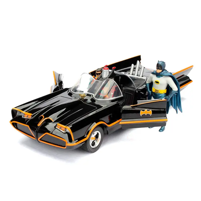 DC Comics Diecast Model 1/24 Batman 1966 Classic Batmobile termékfotó