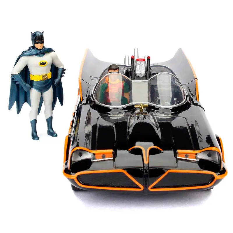 DC Comics Diecast Model 1/24 Batman 1966 Classic Batmobile termékfotó