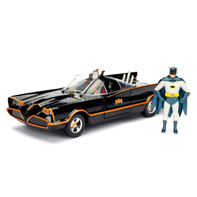 DC Comics Diecast Model 1/24 Batman 1966 Classic Batmobile termékfotó