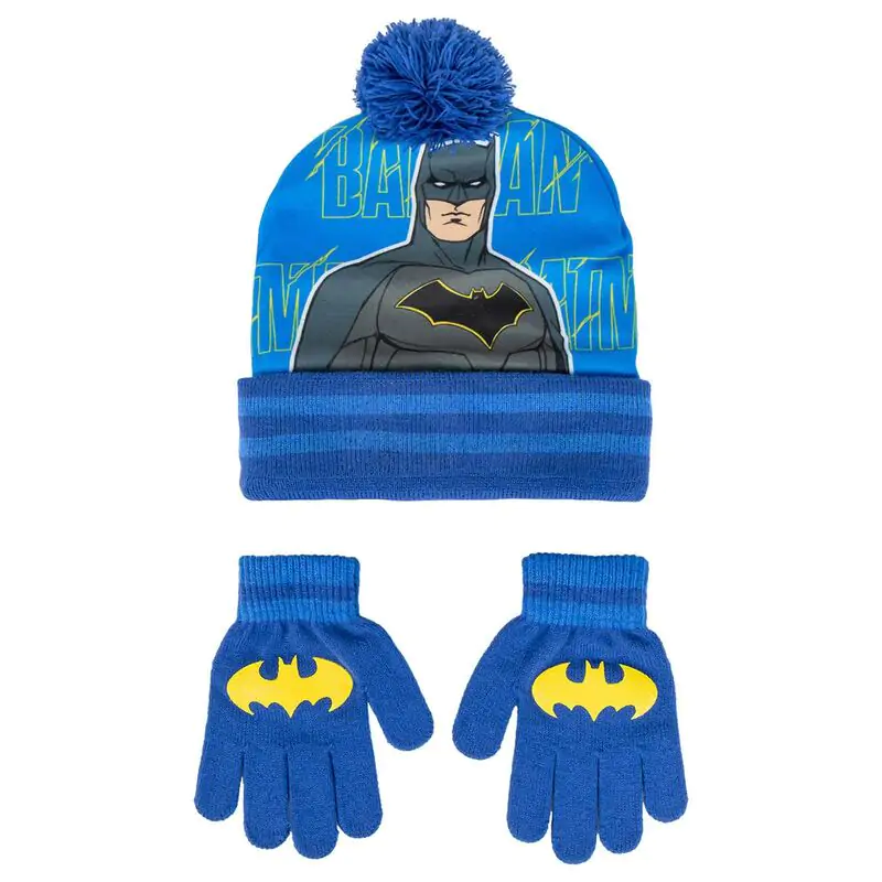 DC Comics Batman sapka és kesztyű csomag termékfotó