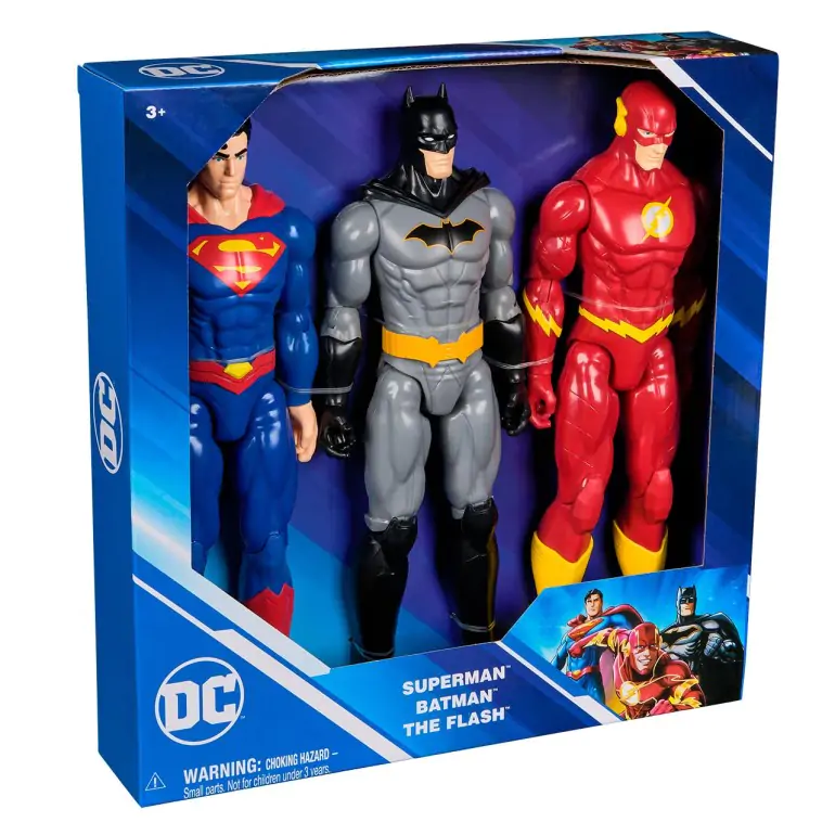 DC Comics Batman Superman Flash blister 3 figures 30cm termékfotó