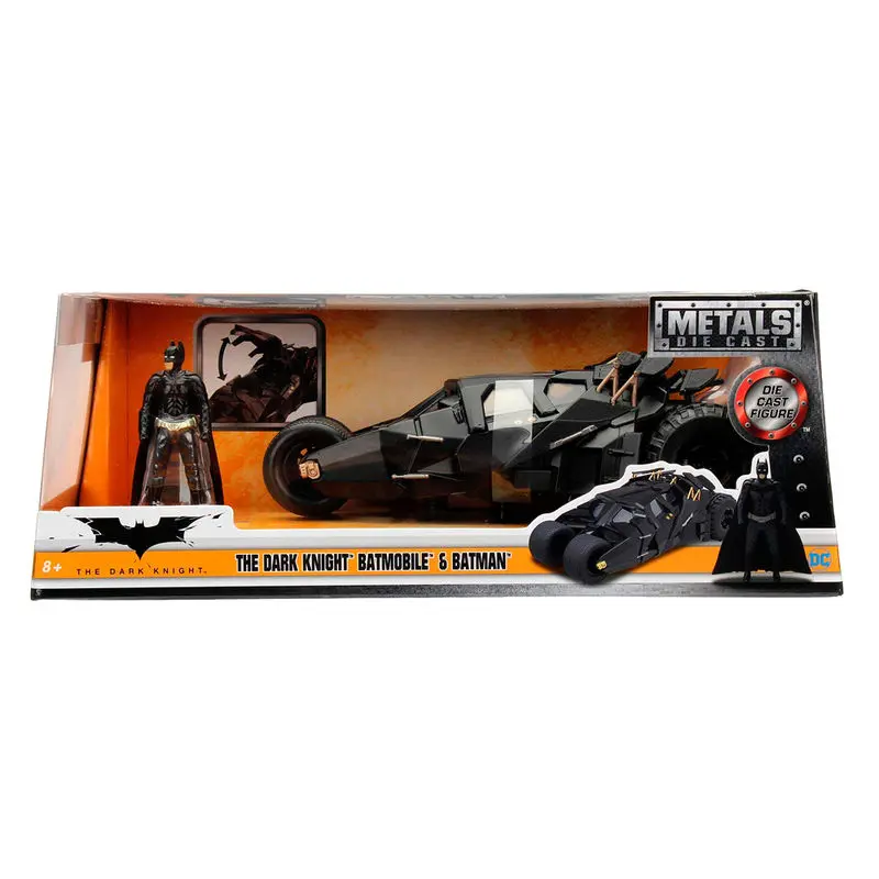 DC Comics Diecast Model 1/24 Batman The Dark Knight Batmobile termékfotó