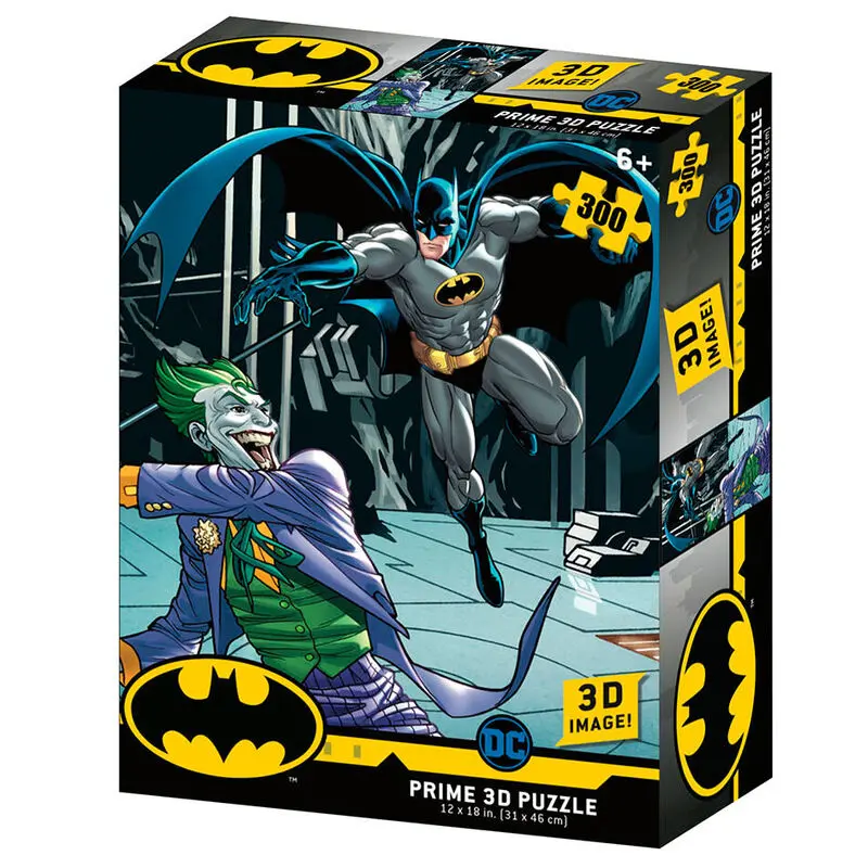 DC Comics Batman vs Joker Prime 3D puzzle 300db-os termékfotó
