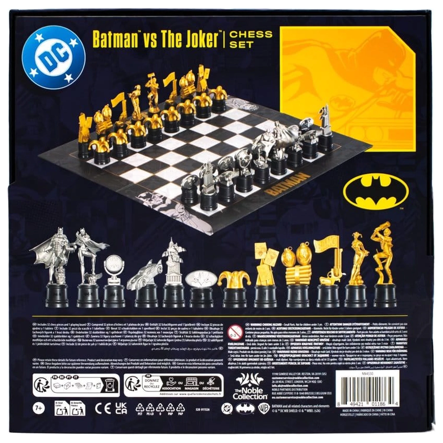 DC Comics Batman vs. The Joker sakk készlet  termékfotó