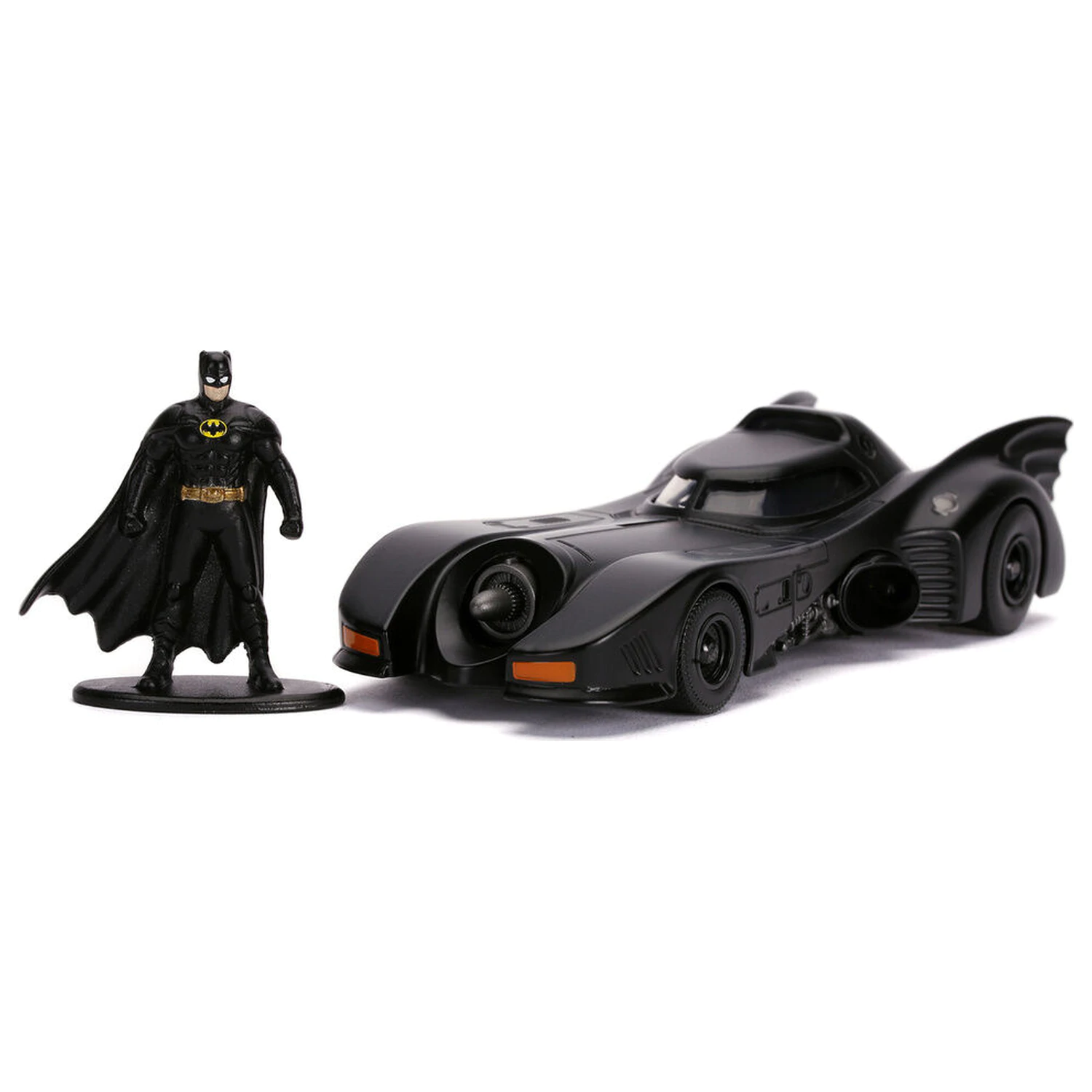 DC Comics Batmobil 1989 fém autó és Batman figura csomag termékfotó